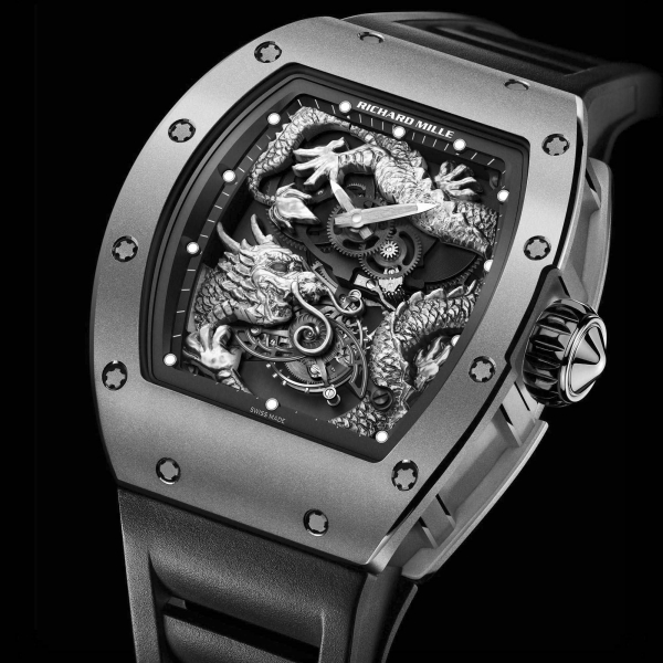 Replica Richard Mille RM 057 WG Green Dragon 557.06.91/G Watch